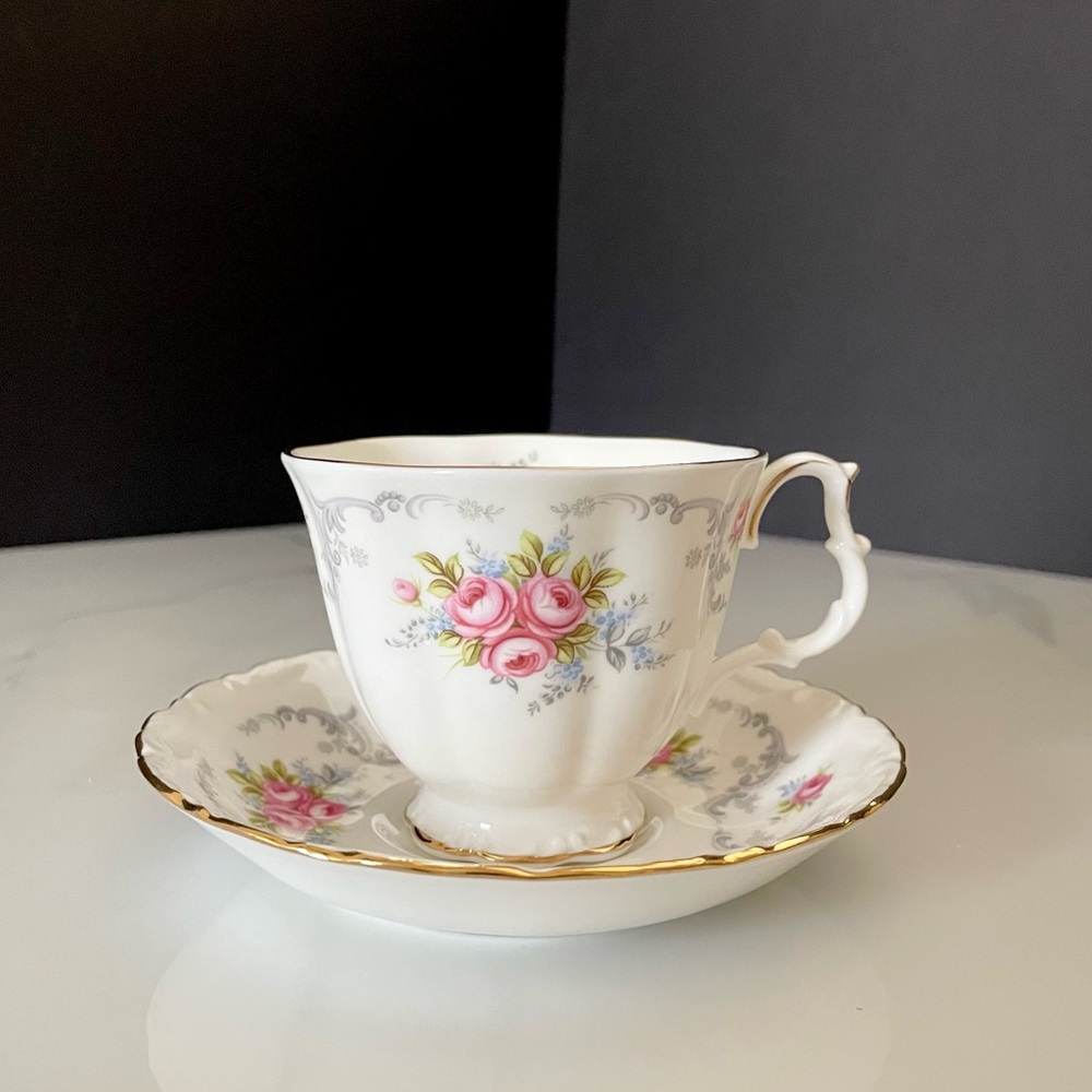 Tranquility Cup & Saucer by Royal Albert